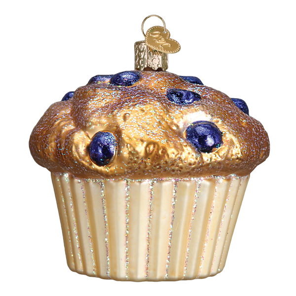 Blueberry Muffin Ornament