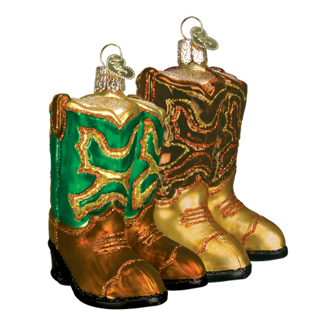 Pair of Cowboy Boots Ornament