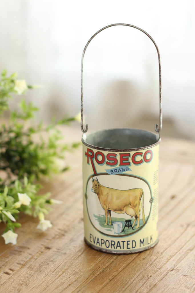 ROSECO Brand Vintage Milk Can | Small