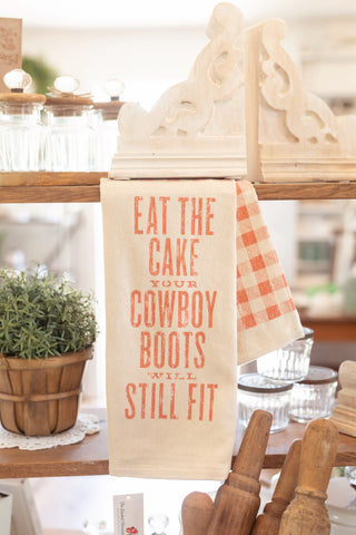 Eat The Cake Kitchen Towel