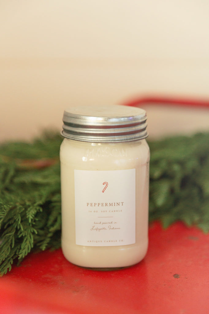 Peppermint 16 oz Candle