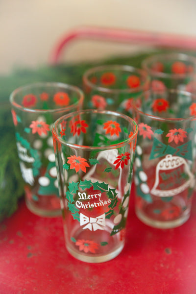 Christmas & New Year Glass Set